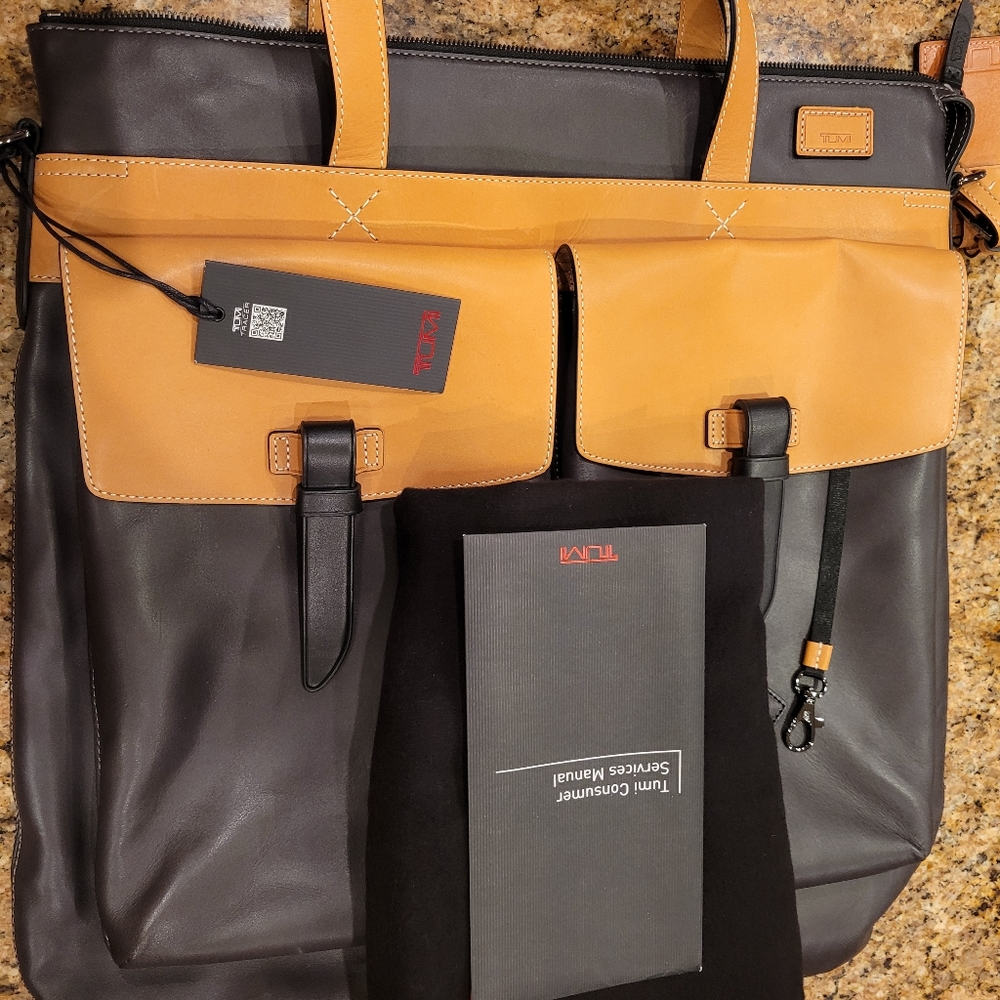 Tumi Genuine Large Business Tote Men's & Women's Tote Bag